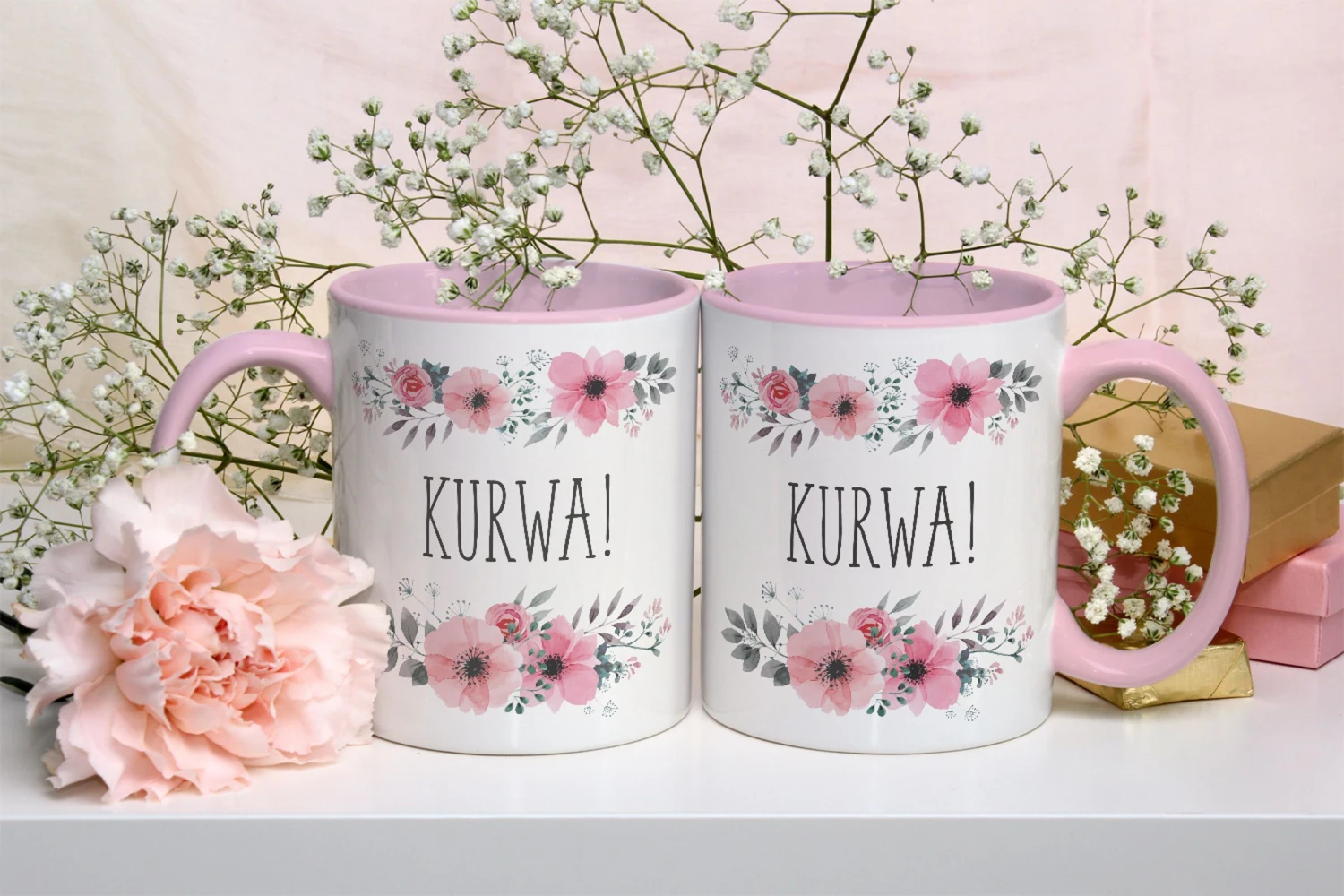 Tasse - Kurwa - Blumig 7 Tasse - Kurwa - Blumig – Bild 5