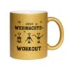 Glitzertasse - Mein Weihnachtsworkout