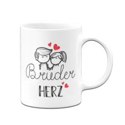 Tasse - Bruderherz (mit Gesicht) -Geschenke Tassen Store Tasse Bruderherz mit Gesicht01 905005