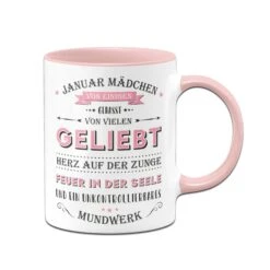 Tasse - Wunschmonat Mädchen - Von Einigen Gehasst, Von Vielen Geliebt.