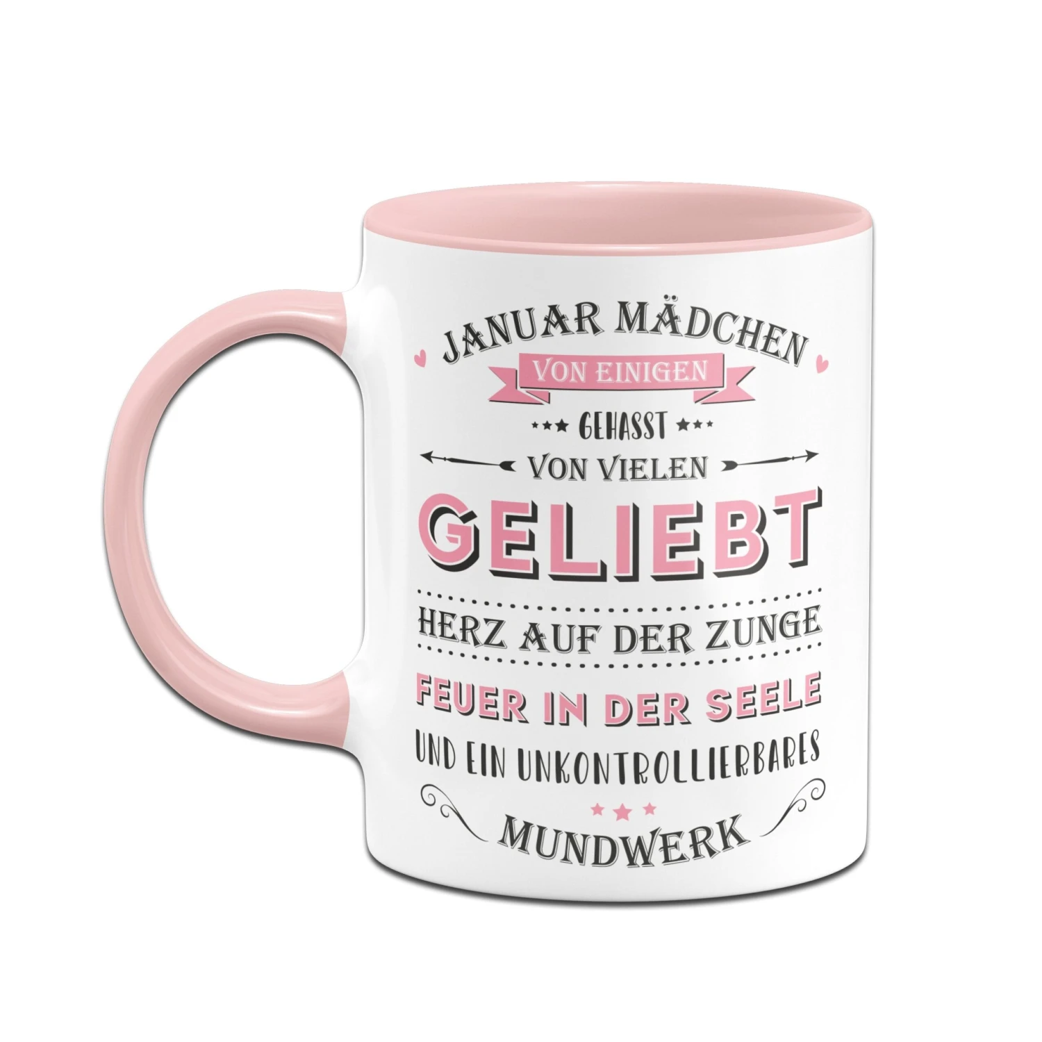 Tasse - Wunschmonat Mädchen - Von Einigen Gehasst, Von Vielen Geliebt. 4 Tasse - Wunschmonat Mädchen - Von Einigen Gehasst, Von Vielen Geliebt. – Bild 2