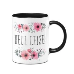 Tasse - Heul Leise - Blumig 8 Tasse - Heul Leise - Blumig -Geschenke Tassen Store TasseHeulleise02 443411
