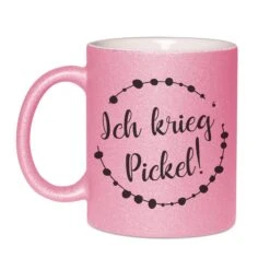 Glitzertasse - Ich Krieg Pickel! -Geschenke Tassen Store TasseIchkriegPickel00 504881