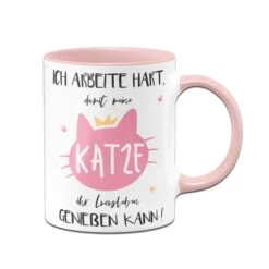 Tasse - Katze Luxusleben -Geschenke Tassen Store TasseKatzeLuxusleben01 206611