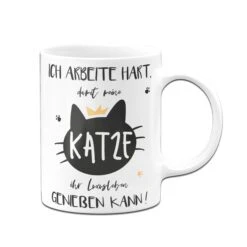 Tasse - Katze Luxusleben -Geschenke Tassen Store TasseKatzeLuxusleben03 172545