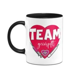 Tasse - TEAM Geimpft Mit Herz -Geschenke Tassen Store TasseTeamgeimpftmitHerz04 390106