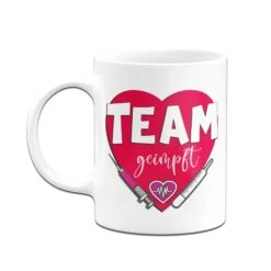 Tasse - TEAM Geimpft Mit Herz -Geschenke Tassen Store TasseTeamgeimpftmitHerz05 826869