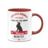 Tasse - Leg Dich Niemals Mit Einer Frau An, Die Einen Australian Shepherd Besitzt -Geschenke Tassen Store Tasse Australian Shepherd Hundebesitzerin00 258844