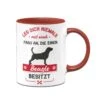 Tasse - Leg Dich Niemals Mit Einer Frau An, Die Einen Beagle Besitzt -Geschenke Tassen Store Tasse Beagle Hundebesitzerin00 847199