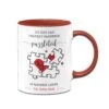 Tasse - Du Bist Das Perfekt Passende Puzzleteil In Meinem Leben. Ich Liebe Dich