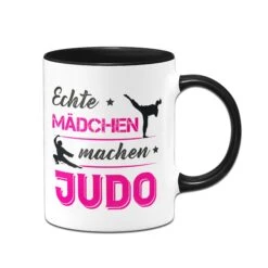 Tasse - Echte Mädchen Machen Judo