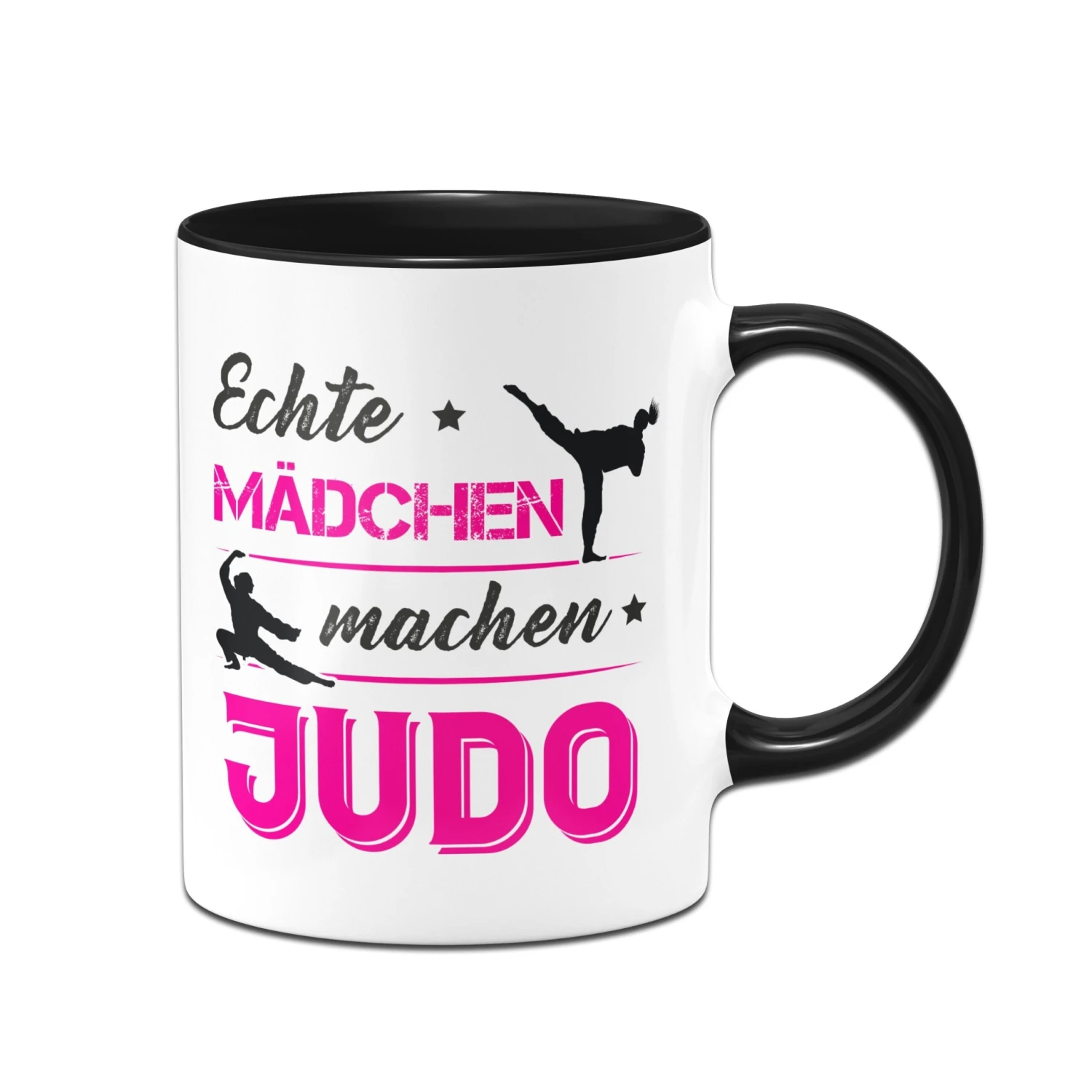 Tasse - Echte Mädchen Machen Judo 3 Tasse - Echte Mädchen Machen Judo