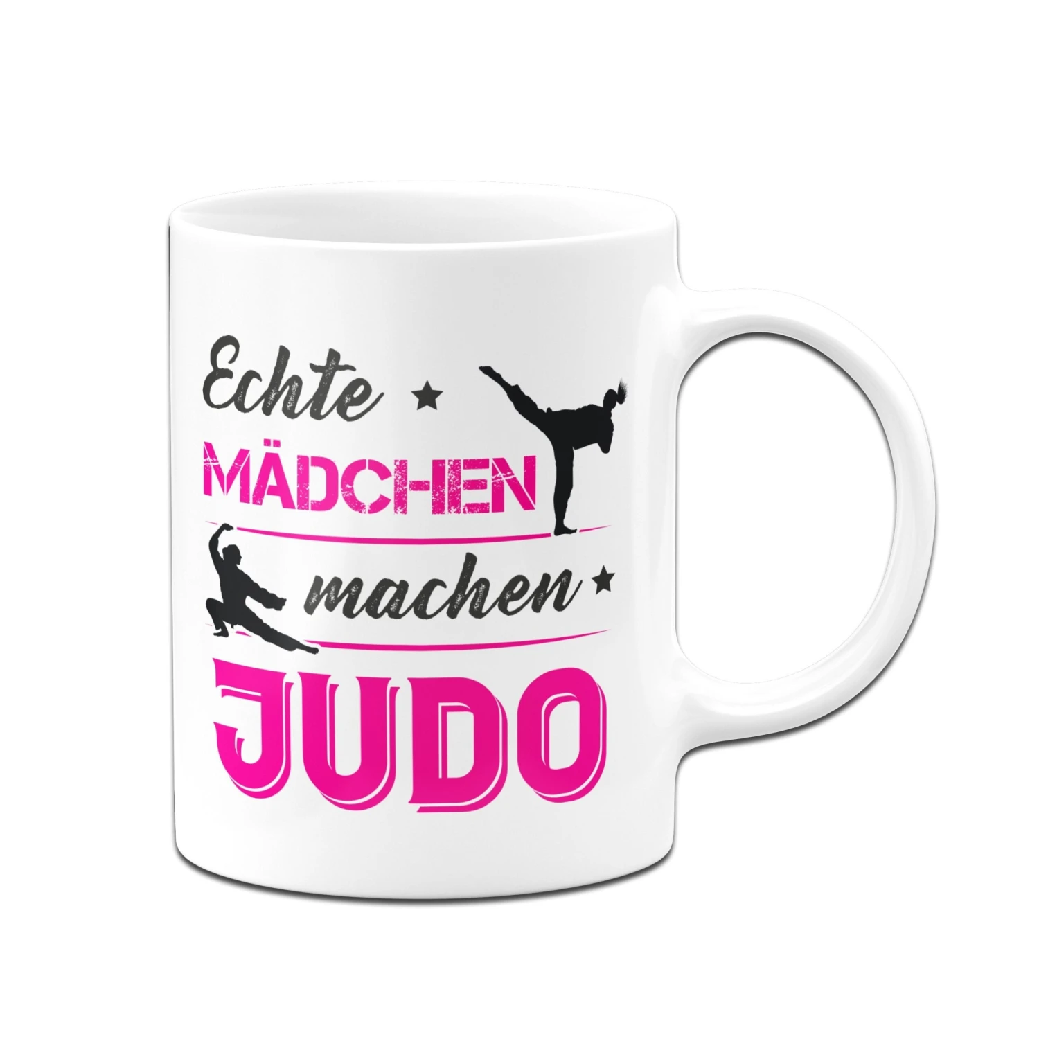 Tasse - Echte Mädchen Machen Judo 5 Tasse - Echte Mädchen Machen Judo – Bild 3
