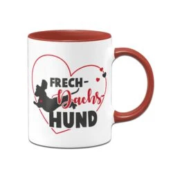 Dackel Tasse - Frechdachshund -Geschenke Tassen Store Tasse Frechdachshund00 105642
