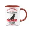 Tasse - Leg Dich Niemals Mit Einer Frau An, Die Einen Golden Retriever Besitzt -Geschenke Tassen Store Tasse Golden Retriever Hundebesitzerin00 720449