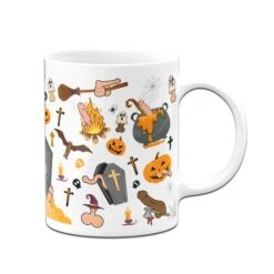 Tasse - Halloween Mit Grusel Penis - Pimmel -Geschenke Tassen Store Tasse Halloween Penis Pimmel RIP03 999431
