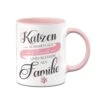 Tasse - Katzen Kommen Als Freunde Und Bleiben Als Familie 1 Tasse - Katzen Kommen Als Freunde Und Bleiben Als Familie -Geschenke Tassen Store Tasse Katzen kommen als Freunde und bleiben als Familie01 436574