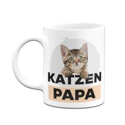 Tasse - Katzen Papa -Geschenke Tassen Store Tasse KatzenPapa03