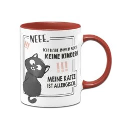 Tasse - Neee. Ich Habe Immer Noch Keine Kinder! Meine Katze Ist Allergisch. -Geschenke Tassen Store Tasse Neee ich habe immer noch keine Kinder meine katze ist allergisch00 788277