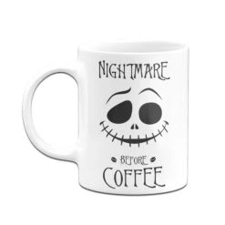 Tasse - Nightmare Before Coffee -Geschenke Tassen Store Tasse Nightmare before coffee03 400897