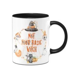 Tasse - Not Your Basic Witch -Geschenke Tassen Store Tasse Not your basic witch01 870620