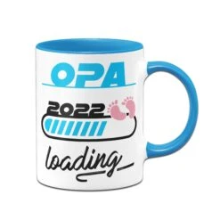 Tasse - Opa Loading 2022 -Geschenke Tassen Store Tasse Opa Loading 2022 werdender Opa Geschenk00 254496