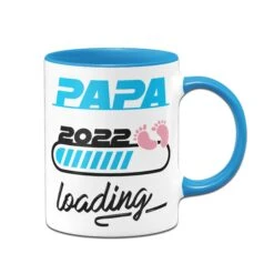 Tasse - Papa Loading 2022 -Geschenke Tassen Store Tasse Papa Loading 2022 Junge Madchen03 214773