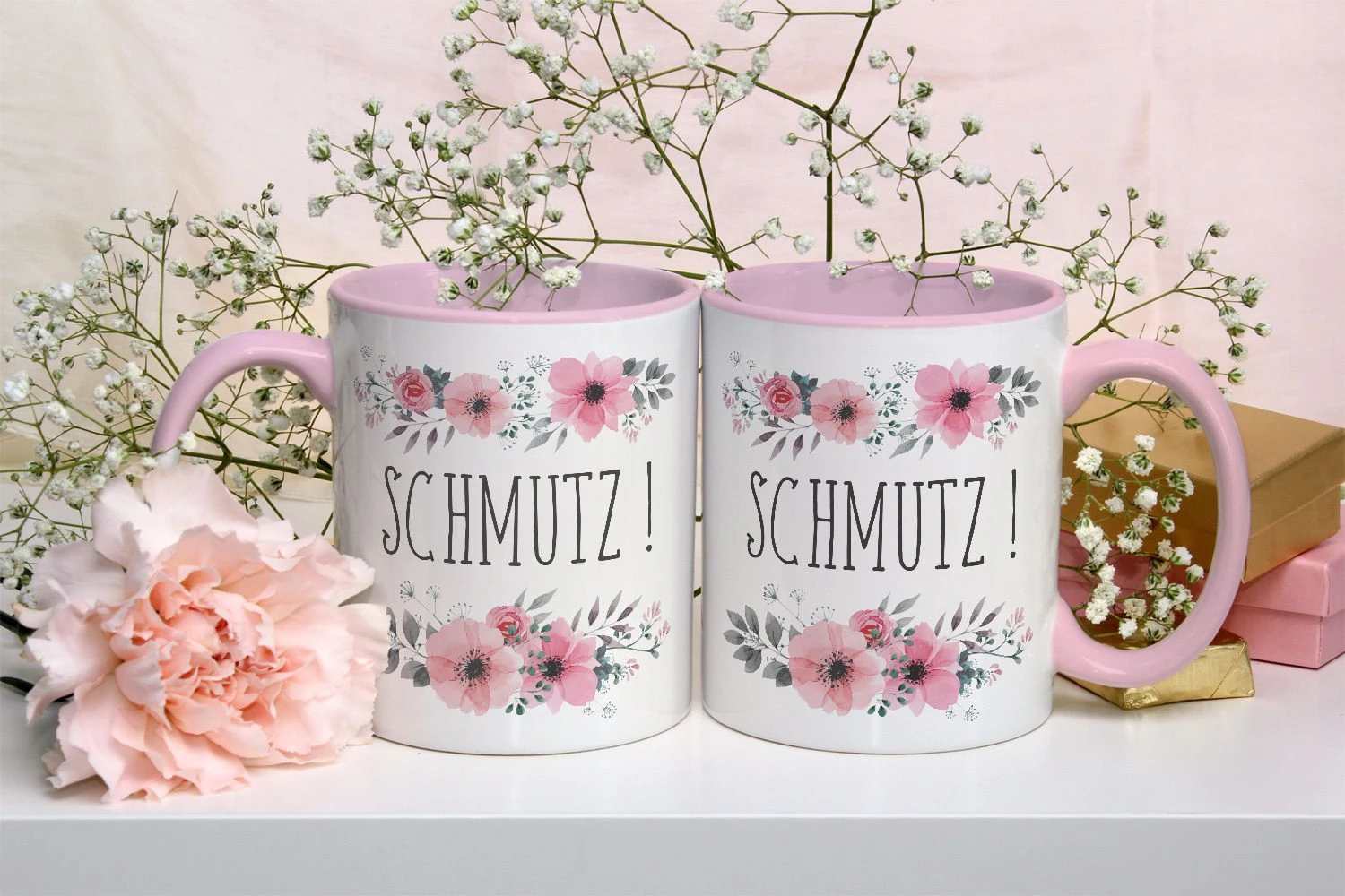 Tasse - Schmutz - Blumig 7 Tasse - Schmutz - Blumig – Bild 5