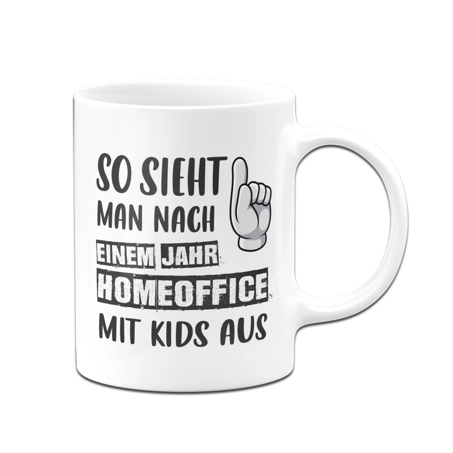 Tasse - So Sieht Man Nach Einem Jahr Homeoffice Mit Kids Aus 5 Tasse - So Sieht Man Nach Einem Jahr Homeoffice Mit Kids Aus – Bild 3