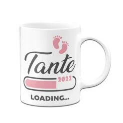 Tasse - Tante Loading 2022 -Geschenke Tassen Store Tasse Tante Loading 2022 werdende Tante Geschenk02 516979