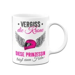 Tasse - Vergiss Die Krone, Diese Prinzessin Trägt Einen Helm -Geschenke Tassen Store Tasse Vergiss die Krone diese Prinzessin tragt einen helm01 753408