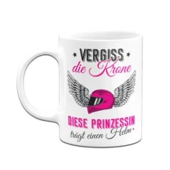 Tasse - Vergiss Die Krone, Diese Prinzessin Trägt Einen Helm -Geschenke Tassen Store Tasse Vergiss die Krone diese Prinzessin tragt einen helm03 453307