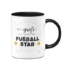 Tasse - Wenn Ich Groß Bin, Dann Werde Ich Fußballstar. 1 Tasse - Wenn Ich Groß Bin, Dann Werde Ich Fußballstar. -Geschenke Tassen Store Tasse Wenn ich gross bin dann werde ich Fussballstar01 389829