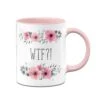 Tasse - WTF?! - Blumig -Geschenke Tassen Store Tasse What the fuck wtf00 238488