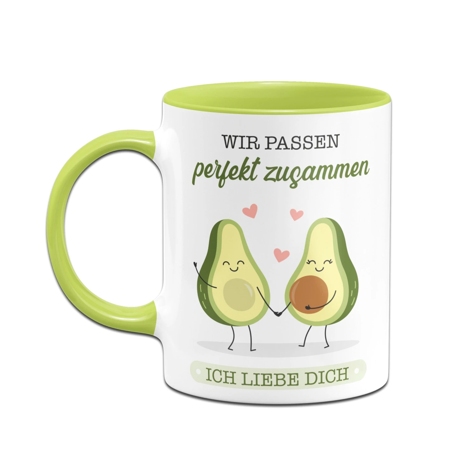Tasse - Wir Passen Perfekt Zusammen! Ich Liebe Dich! 4 Tasse - Wir Passen Perfekt Zusammen! Ich Liebe Dich! – Bild 2