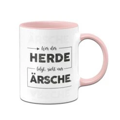 Tasse - Wer Der Herde Folgt, Sieht Nur Ärsche. -Geschenke Tassen Store Tasse wer der herde folgt sieht nur arsche00 685307