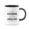 Tasse - Wer Der Herde Folgt, Sieht Nur Ärsche. -Geschenke Tassen Store Tasse wer der herde folgt sieht nur arsche01 417818