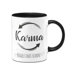 Tasse - Karma Regelt Das Schon