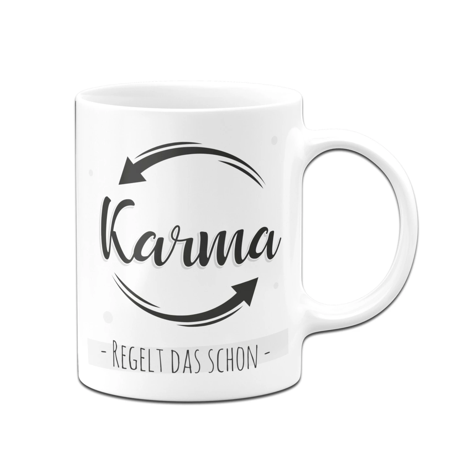 Tasse - Karma Regelt Das Schon 5 Tasse - Karma Regelt Das Schon – Bild 3