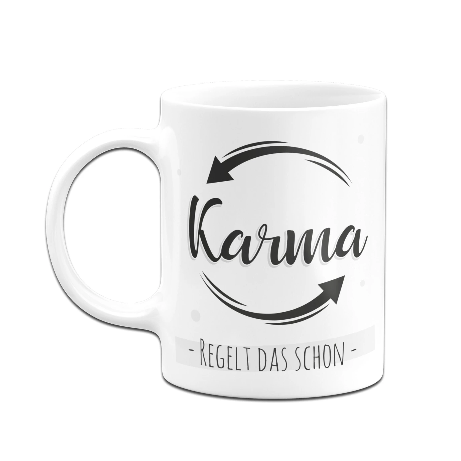 Tasse - Karma Regelt Das Schon 6 Tasse - Karma Regelt Das Schon – Bild 4