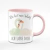 Tasse - Du Bist Mein Schatz - Ich Liebe Dich - Schwan -Geschenke Tassen Store bild Tasse du bist mein schatz ich liebe dich schwan00 622906