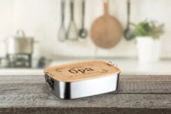 Brotdose - Bester Opa Der Welt - Edelstahl Mit Bambusdeckel -Geschenke Tassen Store bild brotdose bester opa der welt edelstahl mit bambusdeckel 842694