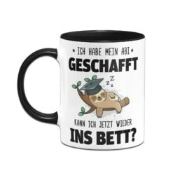 Geschenke Tassen Store -Geschenke Tassen Store bild faultier tasse ich habe mein abi geschafft kann ich jetzt wieder ins bett v2 882779
