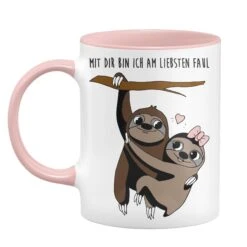Geschenke Tassen Store -Geschenke Tassen Store bild faultier tasse liebe geschenk mit dir am liebsten faul 0 369857