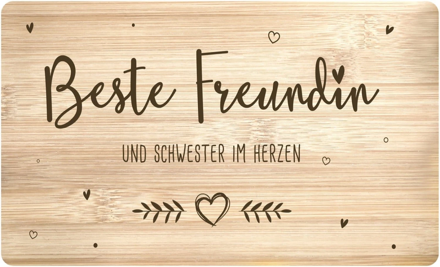 Frühstücksbrettchen - Beste Freundin Und Schwester Im Herzen 3 Frühstücksbrettchen - Beste Freundin Und Schwester Im Herzen