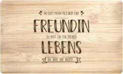 Frühstücksbrettchen - Du Bist Mehr Als Nur Eine Freundin