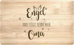 Frühstücksbrettchen - Engel Ohne Flügel Nennt Man Oma