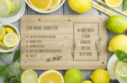 Frühstücksbrettchen - Liebe Mama, Danke Für Alles! - Tochter/Sohn -Geschenke Tassen Store bild fruhstucksbrettchen liebe mama danke fur alles tochtersohn 990673