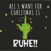 Fußmatte - Grinch - All I Want For Christmas Is Ruhe! (Mittelfinger) -Geschenke Tassen Store bild fussmatte grinch all i want for christmas is ruhe mittelfinger 859241