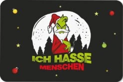 Fußmatte - Grinch - Ich Hasse Menschen